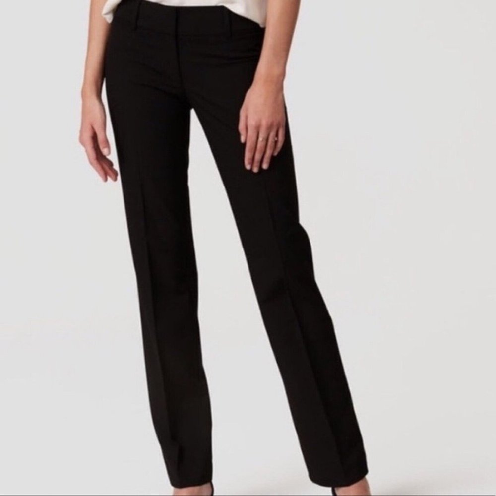 Loft Julie Trouser in Black Size 12 NWT